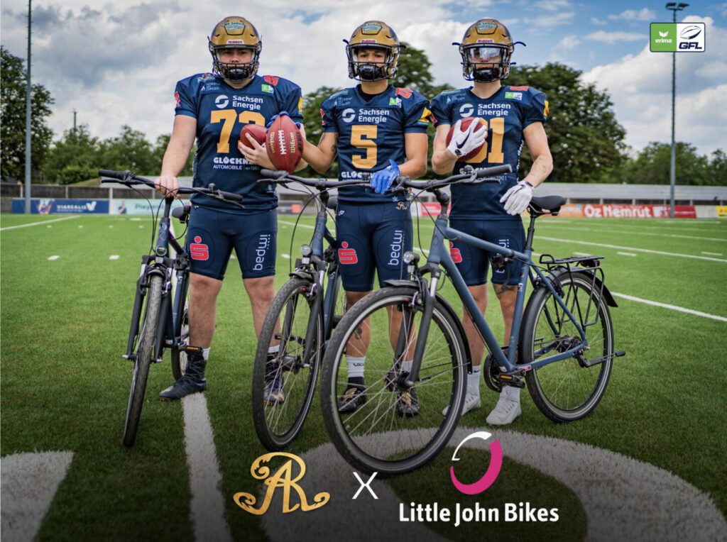 Little John Bikes - Neuer Exklusiv-Sponsor für die Dresden Monarchs