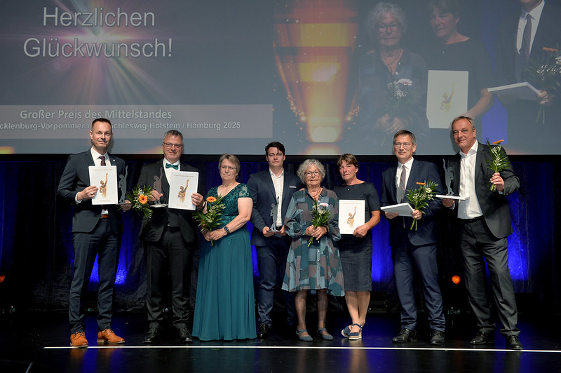 Schmelzer Hörsysteme beim Großen Preis des Mittelstandes in Düsseldorf ausgezeichnet