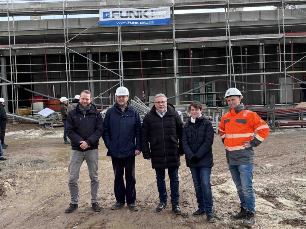 Feierliches Richtfest bei EDEKA in Annaberg-Buchholz