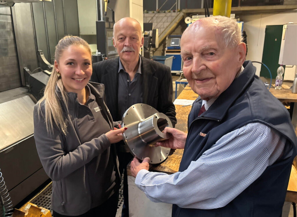 Helene (30), Rolf (67) und Walfried (100) Winterling