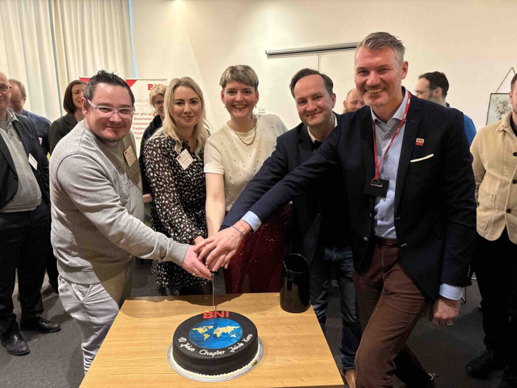 BNI Jakob Kees Leipzig feiert zehn Jahre Erfolg als internationalstes Unternehmernetzwerk Mitteldeutschlands.