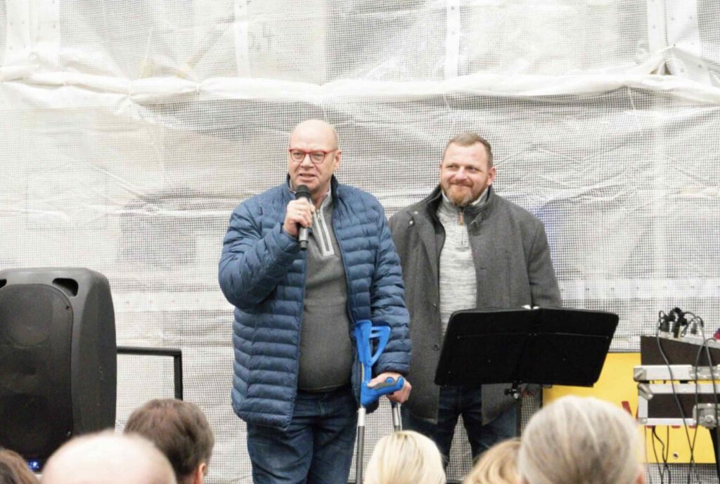 Walter Stuber (li.) und Ingolf Stuber