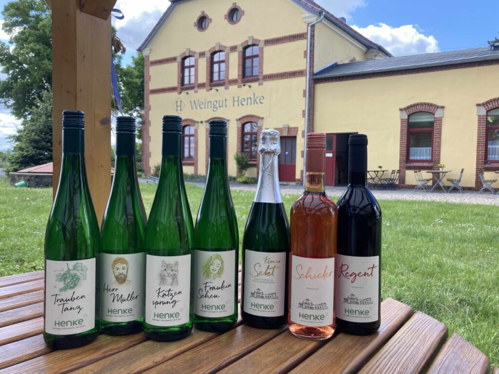 Weinauswahl Weingut Henke, Coswig OT Sörnewitz