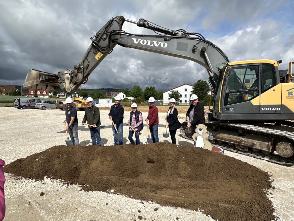 Spatenstich für den neuen EDEKA Markt Berolzheim im Altmühltal