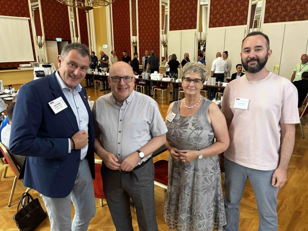 BNI-Chapter „Georgius Agricola“ animierte Chemnitzer Stadtoberhaupt zum Frühaufstehen