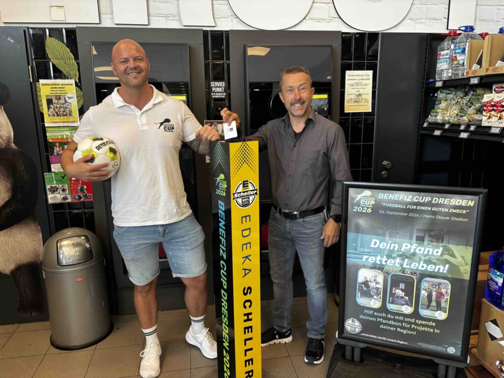 EDEKA-Märkte Scheller und Griephan unterstützen „Benefiz Cup Dresden“